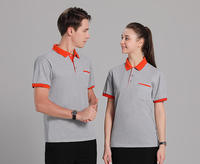 Kaos Polo Pria Bordir Logo Kustom OEM Katun Pique Kualitas Merek Berkualitas Tinggi Seragam Unisex