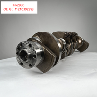Vilebrequin de moteur en fonte ductile renforcée haute performance pour N52 B30 3.0L OE 11210392993 Remplacement direct