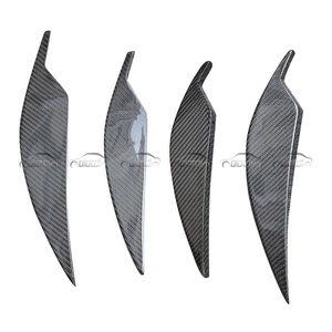 Alerón Delantero de Fibra de Carbono Estilo A, 4 Piezas, Divisor Lateral, Compatible con BMW G80 M3 G82 M4, Tuning Automotriz - Product Image 4