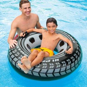 Bouée gonflable pour adultes en gros - 114 cm, siège flottant pour la natation, anneau flottant pour les activités en <span class=keywords><strong>piscine</strong></span> et à la plage - Product Image 2