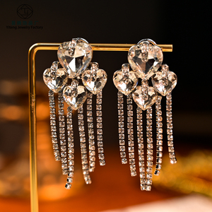 Brincos de Franjas em Ouro Saudita, Joias de Estilo Vintage para Festas, Acessórios e Joias para Mulheres, Presente de Joias para Casamento - Product Image 1