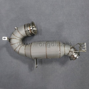 ระบบท่อไอเสียรถยนต์ระบบป้องกันความร้อนจากสเตนเลส E53 GT53 GT50 Mercedes-Benz 3.0T 304 - Product Image 6