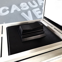 Machine de thermoformage sous vide automatique de bureau pour la fabrication de panneaux lumineux en acrylique