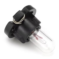 Ampoules d'éclairage intérieur de voiture T4.7 T4.2 T3 12V Auto Dashboard Lamps Air Conditioning Button Indicator Light White