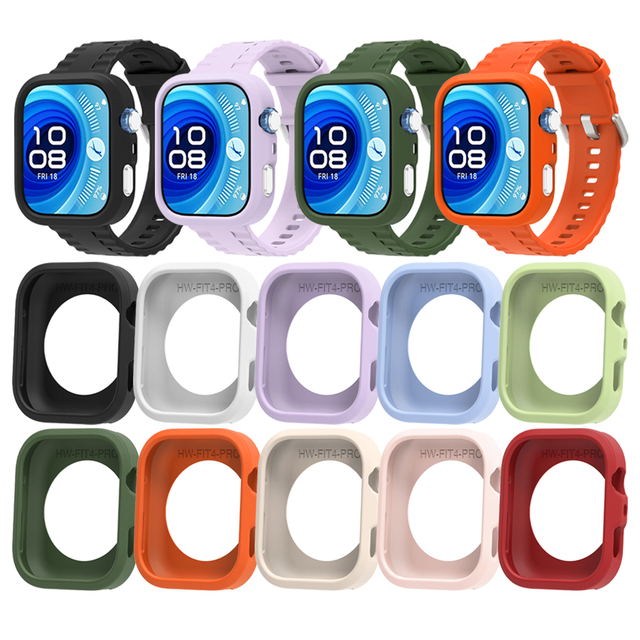 Eraysun Waterproof Fashion 2025 New Wholesale Price PC for Huawei FIT4 Pro Case High-Quality Watch Protective Case