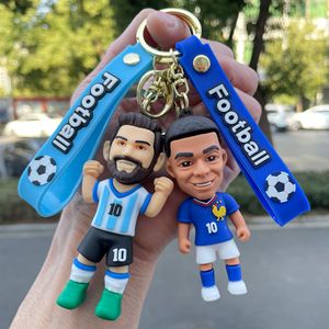 Llavero <span class=keywords><strong>de</strong></span> Coche con Figura <span class=keywords><strong>de</strong></span> Estrella del Fútbol 2026, <span class=keywords><strong>Messi</strong></span>, Ronaldo, para Fanáticos del Torneo Global <span class=keywords><strong>de</strong></span> Fútbol en EE. UU., Canadá y México - Product Image 2