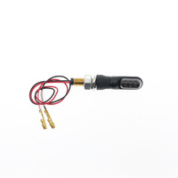 Mini Intermitente LED de Alto Brillo, Luz de Conducción, Lámpara Intermitente para Motocicletas, Impermeable, Indicador Naranja, Homologado E, Delantero, 5W, 4 Lentes