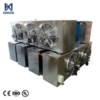 Bobine de condenseur de congélateur en tube de cuivre à ailettes en aluminium, sur mesure pour unité de refroidissement de réfrigérateur et système de réfrigération