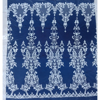 Tissu en dentelle de tulle brodé de perles et de sequins pour robe de mariée, voile et mantille