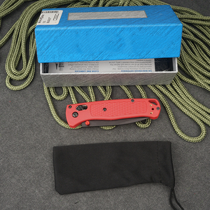 มีดพับ BM Bugout 535 ระดับอุตสาหกรรม ใบมีด S30V ด้ามจับไฟเบอร์ไนลอน OEM สำหรับป้องกันตัว ตั้งแคมป์ ล่าสัตว์ และพกพาประจำวัน - Product Image 3