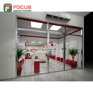 High End Hair Extension Display Cabinet Glass Panel Lighted Drawer Multi Shelf Display Cabinet Fixture - Product Image 6