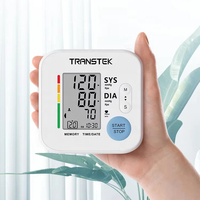 Tensiomètre de bras rechargeable automatique numérique précis avec suivi de la fréquence cardiaque pour les soins de santé à domicile