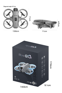 Dron para Principiantes GT3 Mini con Flujo Óptico Cámaras Duales 4K Cuadricóptero RC Plegable 6 Minutos de Vuelo Evasión de Obstáculos sin Escobillas - Product Image 6
