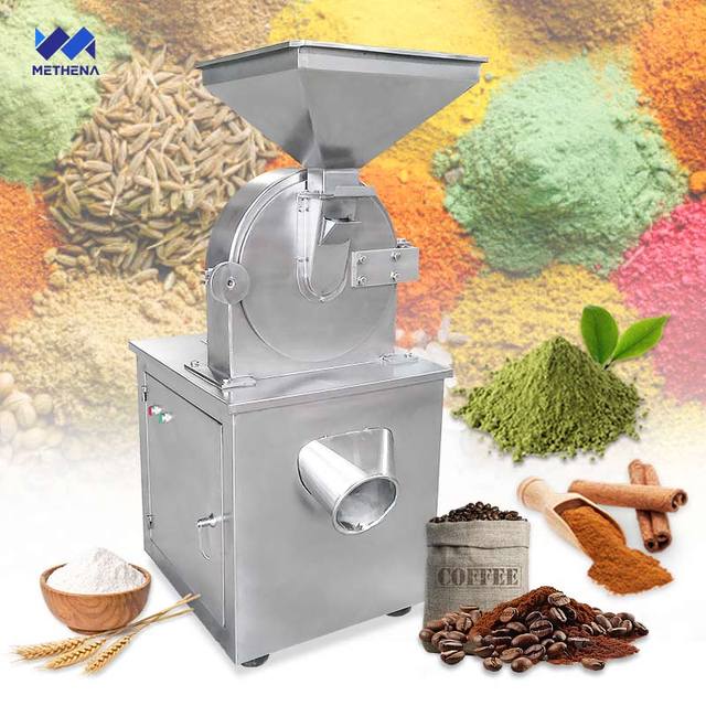 Industrial Grinder Cocoa Pulverizer Muscovado Sugar Ginseng Grain Detergent Powder Grind Machine