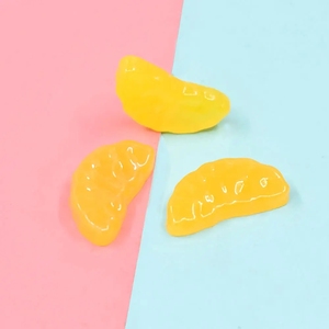 Artificielle fraise, raisin, pastèque, banane, <span class=keywords><strong>orange</strong></span>, résine fruits accessoires flatback artisanat - Product Image 4