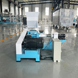Máquina extrusora de pellets de alimentación de peces de alta flotación 40-300 kg/h 380V Nueva condición para la fabricación de piensos de acuicultura Venta caliente - Product Image 3
