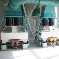 Ligne de production de farine de blé super blanche 60TPD 100TPD 120TPD 150TPD 300TPD 500TPD – Machine de moulin à farine de blé