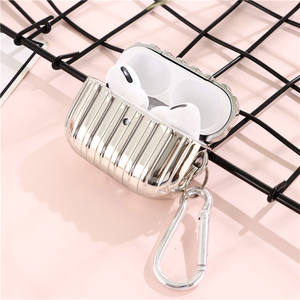 LeYi-funda protectora para AirPods 1, 2, 3 Pro, diseño creativo, TPU suave, galvanoplastia, carga inalámbrica - Product Image 2