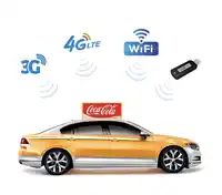 Display a Led per Taxi Wifi 3G/4G/pubblicità per auto con schermo a led/segnale superiore per taxi per la pubblicità dell'auto
