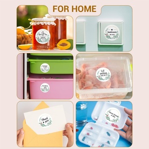 Popular Custom <b>Logo</b> Printed Vinyl Waterproof Hot Stamping Clear Gold Foil <b>Sticker</b> Label - Product Image 5