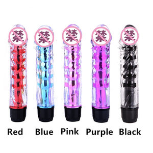 JoyPark Ingrosso Giocattolo Clitorideo Vibrante Dildo Elettrico Vibratori Illuminati Senza Ftalati <span class=keywords><strong>Morbido</strong></span> Impermeabile per Donne - Product Image 1