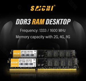 Saichi-memoria <span class=keywords><strong>ram</strong></span> <span class=keywords><strong>ddr3</strong></span> para escritorio, 1,5 V, <span class=keywords><strong>1600MHz</strong></span>, 4GB - Product Image 6