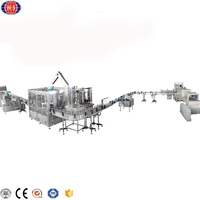 Full Set Automatische Aluminium Drank Productielijn Vruchtensap Drank Soda Water Vullijn