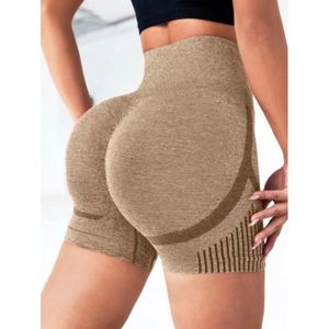 Leggings de yoga sans couture à taille haute élastique pour femmes, séchage rapide, shorts de sport décontractés - Product Image 4