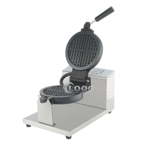 Peralatan makanan jalanan, mesin pembuat wafel Digital berputar besi wafel Amerika lapisan tidak lengket komersial harga - Product Image 3