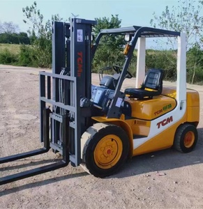 Offre Spéciale TCM30 3 tonnes roue chariot élévateur à fourche moteur diesel rugueux Terrian haute qualité 100% prêt en Stock chariot élévateur d'occasion à vendre - Product Image 6