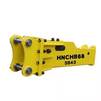 Hydraulikhammer für Bagger 1-6 Tonnen Mini-Bagger Beton- und Gesteinshammer Anbaugerät JCB 3CX 4CX 4DX 580 Baggerlader OEM/ODM