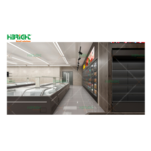 Highbright một cửa siêu thị hiển thị giải pháp dịch vụ cửa hàng tiện lợi thiết kế bố trí - Product Image 4