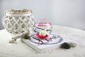 Sfera di vetro trasparente soffiato a mano vaso globo terrario <span class=keywords><strong>con</strong></span> tre <span class=keywords><strong>gambe</strong></span> - Product Image 4