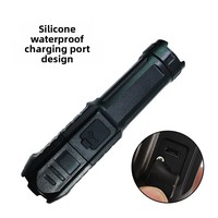 Lampe torche LED rechargeable portable en ABS, zoomable, haute puissance, 1000+ lumens, IP44, longue portée, pour le camping, la pêche, les activités de plein air