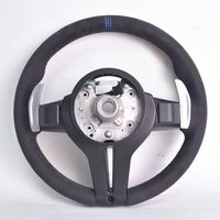 Volant sport en fibre de carbone et suède pour BMW Série 3/4 F30 F20 M4 F82 F10 M5 X3 F25 X1 E84 F32 330i F30 F15 E92 CS F05