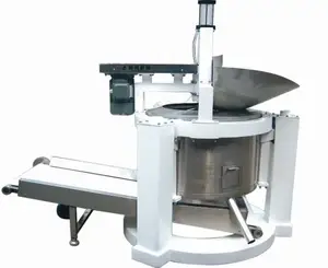 Automatic bottom discharge fried food deoiling machine