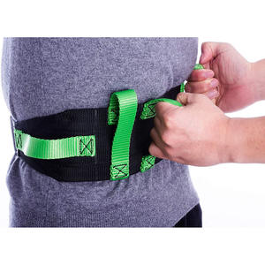 Transfer Belt with Leg Loops, Safety Gait Belt Walking Assist Aid with Release for Elderly, Large for Waist 34"-47" L - Product Image 3