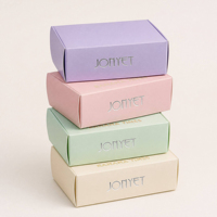 Boîte d'expédition en carton ondulé couleur pastel macaron argentée avec logo personnalisé de qualité supérieure – Usine de production tout-en-un