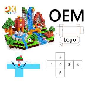 Pabrik OEM ODM Blok Bangunan Magnetik <span class=keywords><strong>3D</strong></span> Kustom Buatan China Mainan STEM Plastik ABS Kustomisasi Set Kubus Magnet CE ASTM CPC - Product Image 1