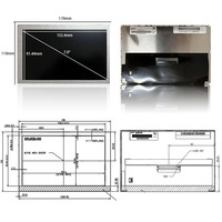 Innolux 7,0 "800x480 TFT LCD WVGA Display G070ACE-LH1 Landwirtschaft Bildschirm Ultra Wide LCD Panel 7 Zoll LCD-Module