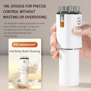 Elektrischer Handkamm mit Öl-Applikator-Kugel und Wurzelkamm Kopfhautmassagegerät - Product Image 5