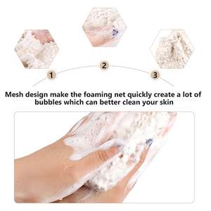 Gant de toilette en chanvre et sisal écologique personnalisé, brosse ovale durable, loofah emballé en vrac pour la douche, brosses de bain écologiques, éponges - Product Image 6