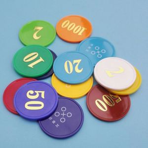 Fichas de Póker Mahjong PS de 37.8MM Personalizables para Entretenimiento en Fiestas, Suministradas por el Fabricante - Product Image 1