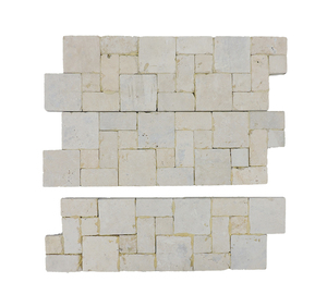 แผ่นหินธรรมชาติหินปูนสีเหลืองหินปูนหิ้งตกแต่งผนังวิลล่า - Product Image 6