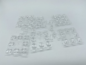 Hight trong suốt ép phun PC phần nhựa cho ánh sáng LED dẫn ánh sáng hướng dẫn với xử lý bề mặt đánh bóng cao - Product Image 2