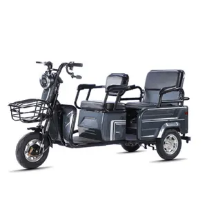 HIGYM-DOU-S a buon mercato 3 ruote della fabbrica elettrico triciclo intelligente dispositivo 3 passeggeri con batteria di alta qualità triciclo moto
