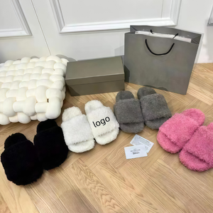 Claquettes unisexes de créateur <span class=keywords><strong>Paris</strong></span> avec logo personnalisé, confortables et douces, pour intérieur et extérieur - Product Image 5
