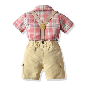 Conjuntos de Ropa para Niños, Conjuntos Elegantes para Bebés, Pantalones con Tirantes para Niños, Trajes de China - Product Image 2