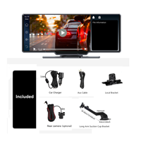 Nouveau style 2026 – Autoradio stéréo 4K à double piste avec capteur de lumière, écran tactile 10,26 pouces, AirPlay sans fil, CarPlay et Android Auto sans fil