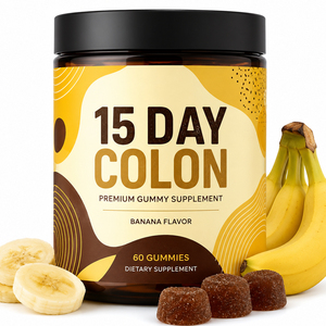 Gummies Détoxifiantes Naturelles de Haute Qualité pour le Foie et le Côlon, 60 Unités, avec Curcuma et Artichaut pour la Digestion et le Soutien Immunitaire - Product Image 1